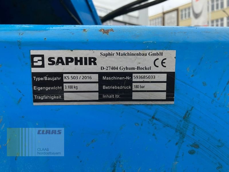 Scheibenegge des Typs Saphir KS 503, Gebrauchtmaschine in Gefrees (Bild 10)