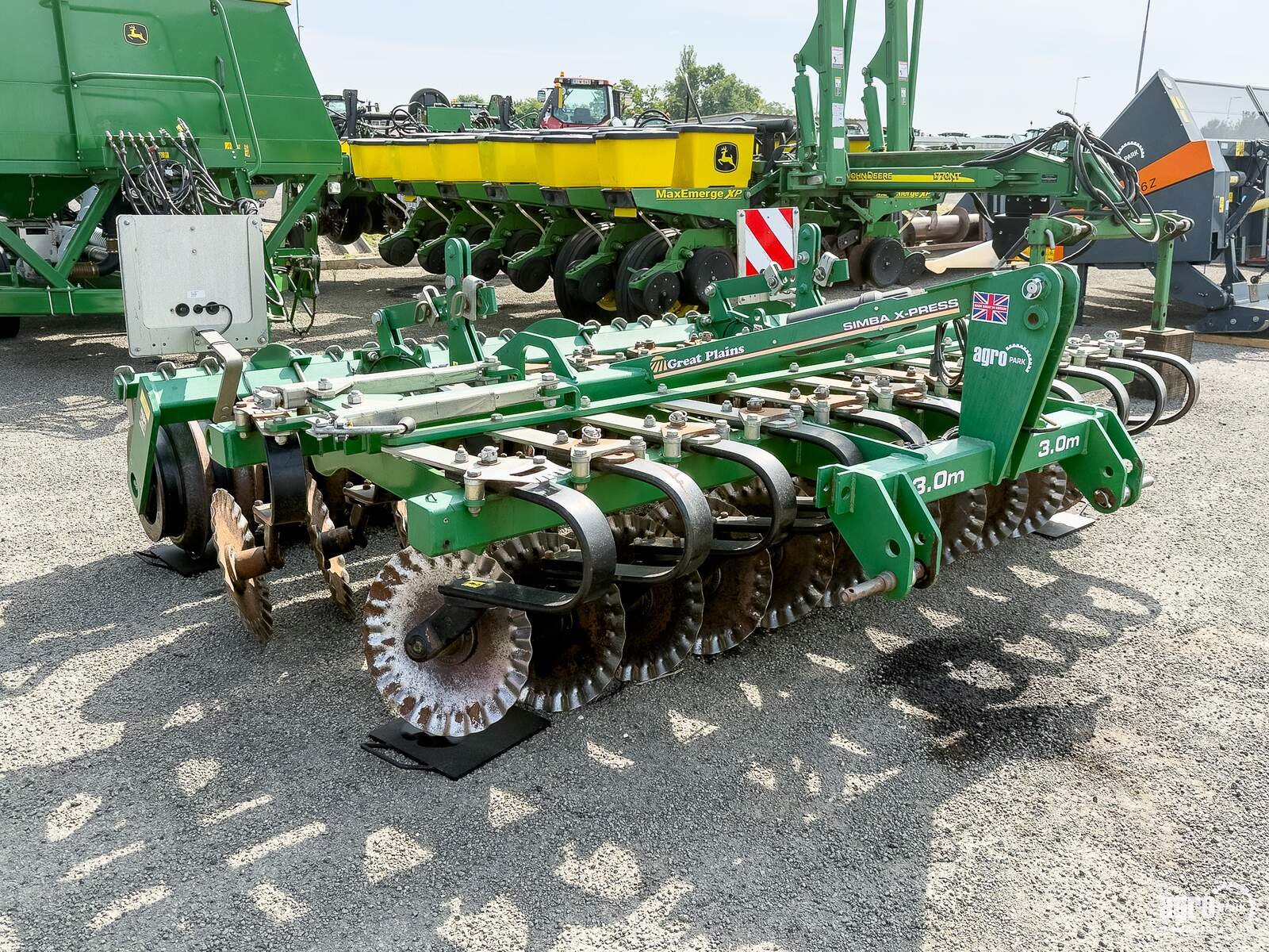 Scheibenegge of the type Simba X-Press 3.0 3 m short disc, with 22 discs, with DD600 roller, Gebrauchtmaschine in Csengele (Picture 2)