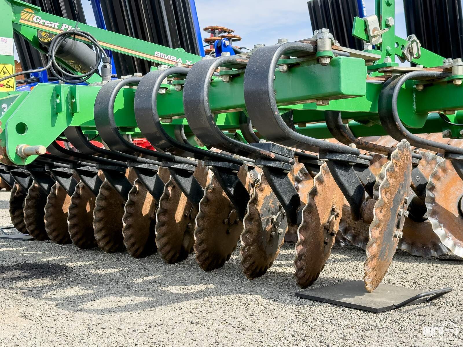 Scheibenegge of the type Simba X-Press 3.0 3 m short disc, with 22 discs, with DD600 roller, Gebrauchtmaschine in Csengele (Picture 15)