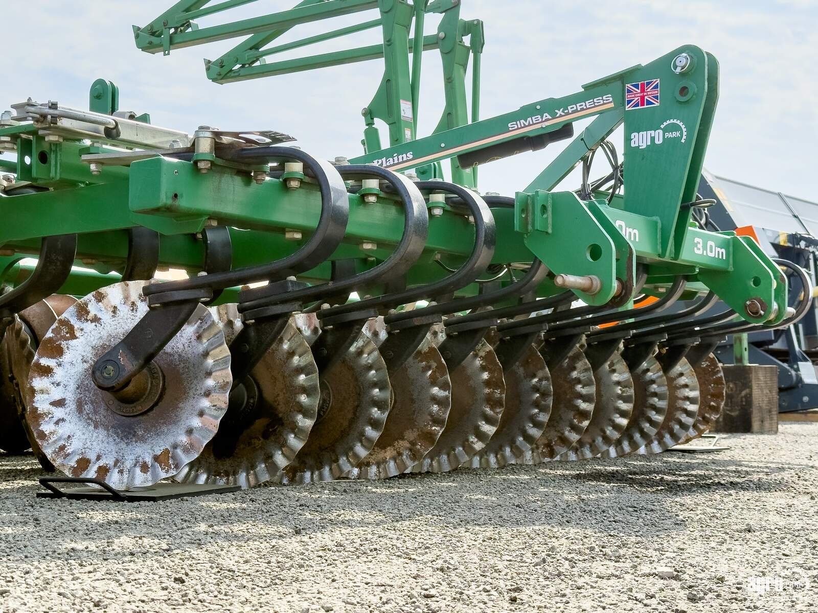 Scheibenegge of the type Simba X-Press 3.0 3 m short disc, with 22 discs, with DD600 roller, Gebrauchtmaschine in Csengele (Picture 17)