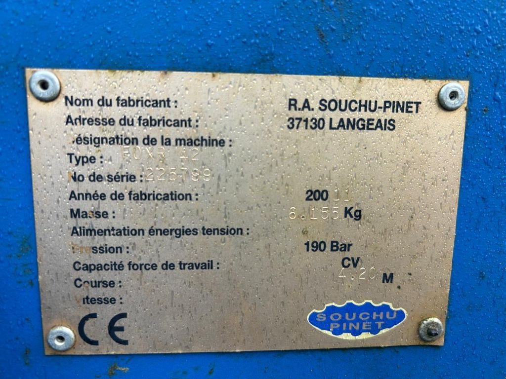 Scheibenegge des Typs Souchu-Pinet FOXR 42, Gebrauchtmaschine in JOSSELIN (Bild 5)