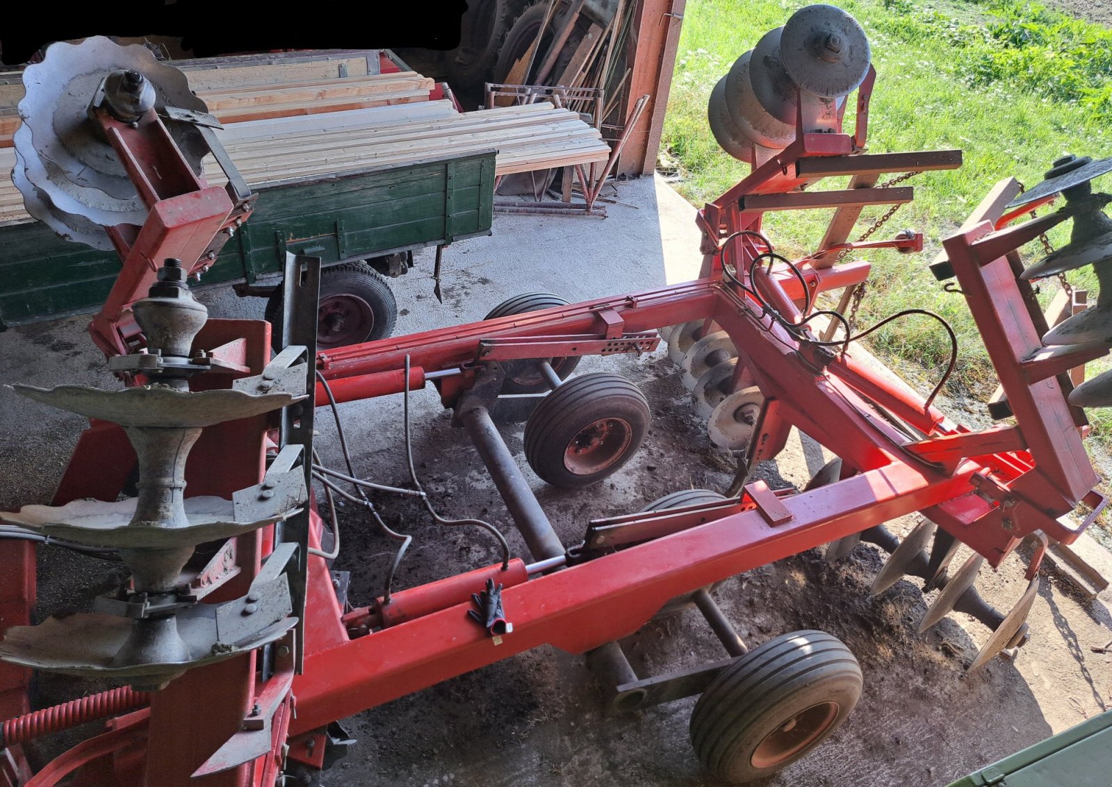 Scheibenegge van het type Szentgotthardi Kaszagyar MXT - 4,8, Gebrauchtmaschine in Eisenstadt (Foto 2)