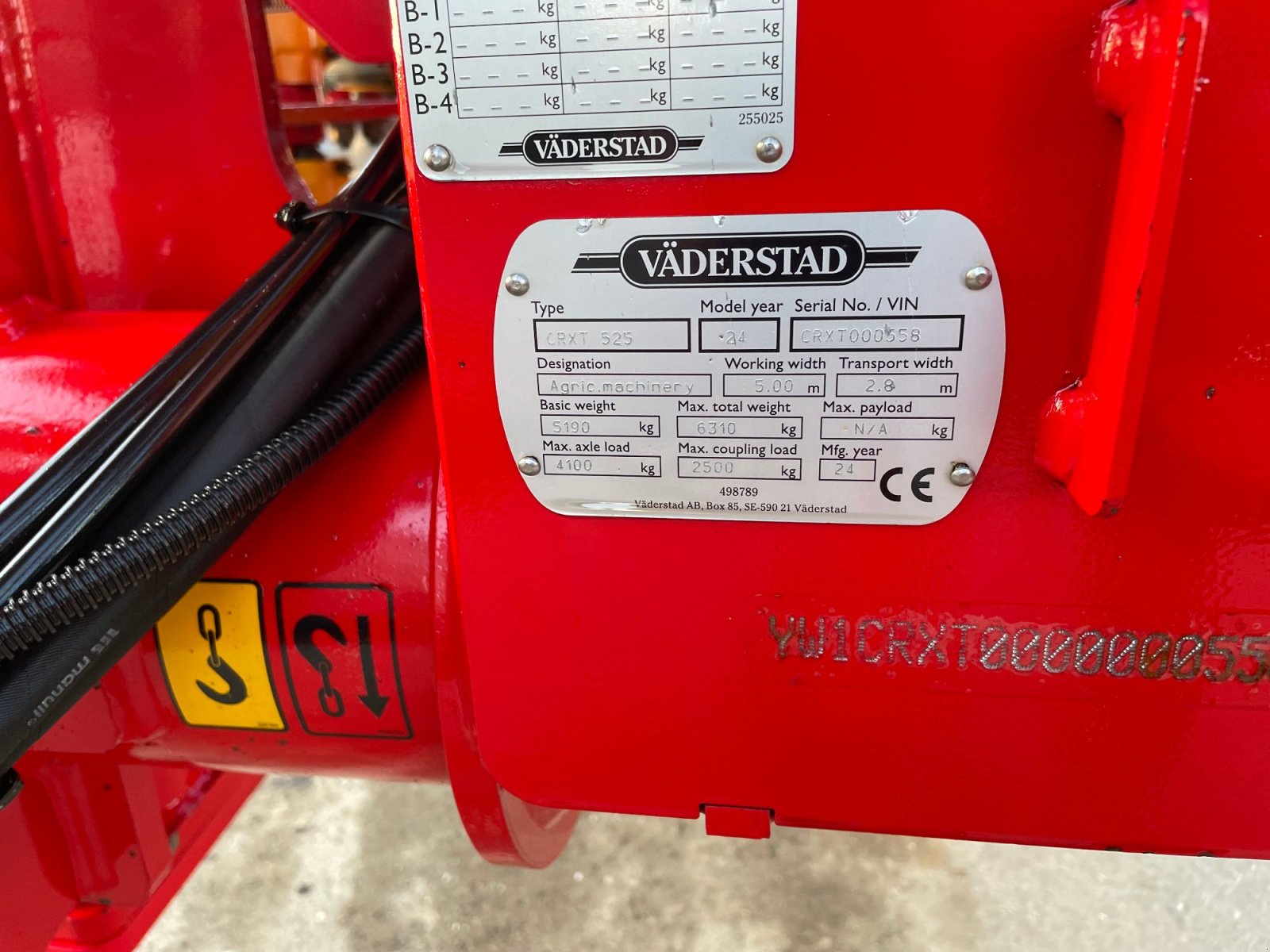 Scheibenegge typu Väderstad Carrier X 525, Gebrauchtmaschine v Rheinhausen (Obrázok 11)