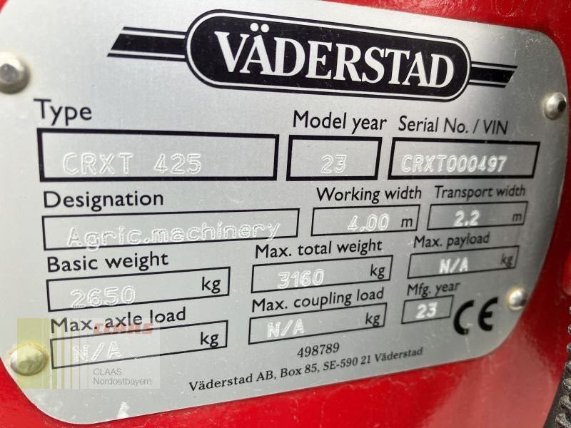 Scheibenegge tip Väderstad CARRIER XT 425, Neumaschine in Plech (Poză 13)