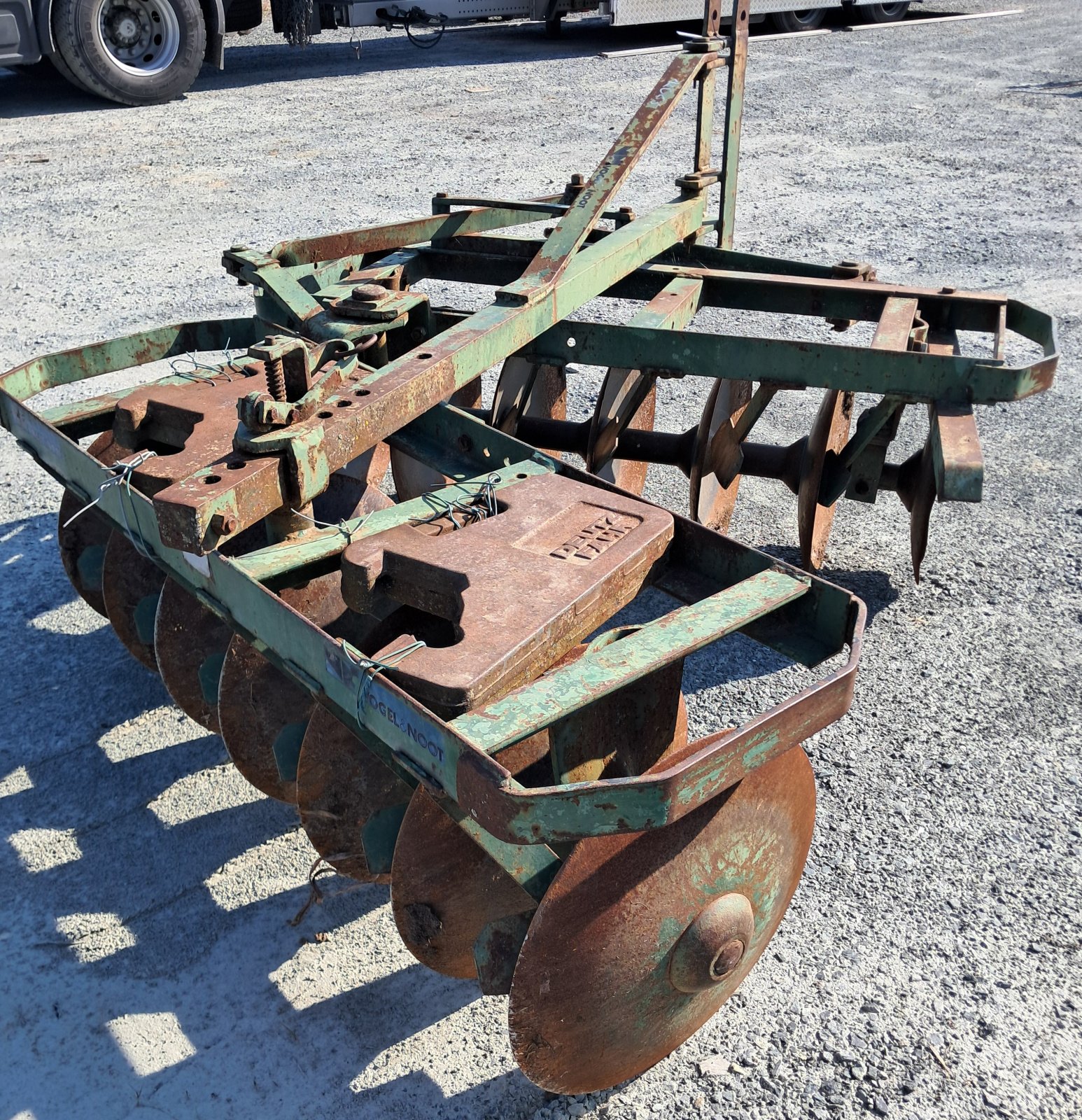 Scheibenegge Türe ait Vogel & Noot Scheibenegge, Gebrauchtmaschine içinde Strem (resim 4)