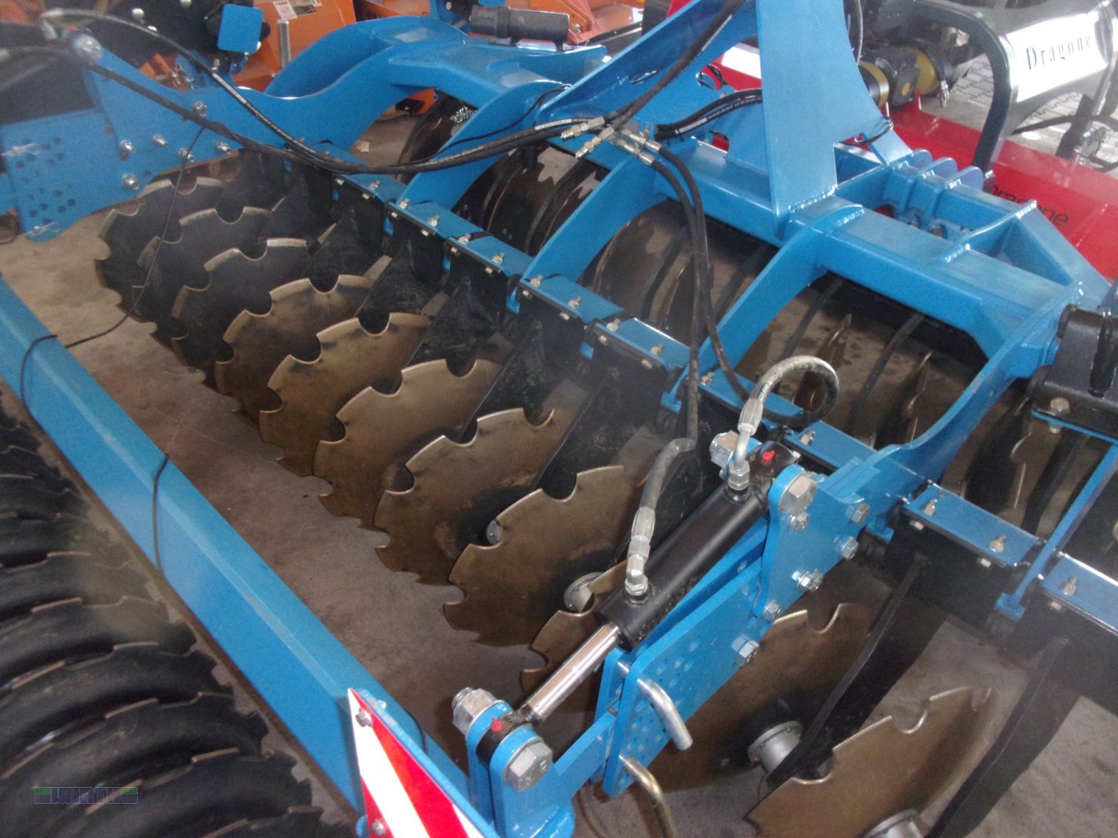 Scheibenegge des Typs ZAGRODA DH 300/610 Scheibenegge "schwere Ausführung", Gebrauchtmaschine in Buchdorf (Bild 9)