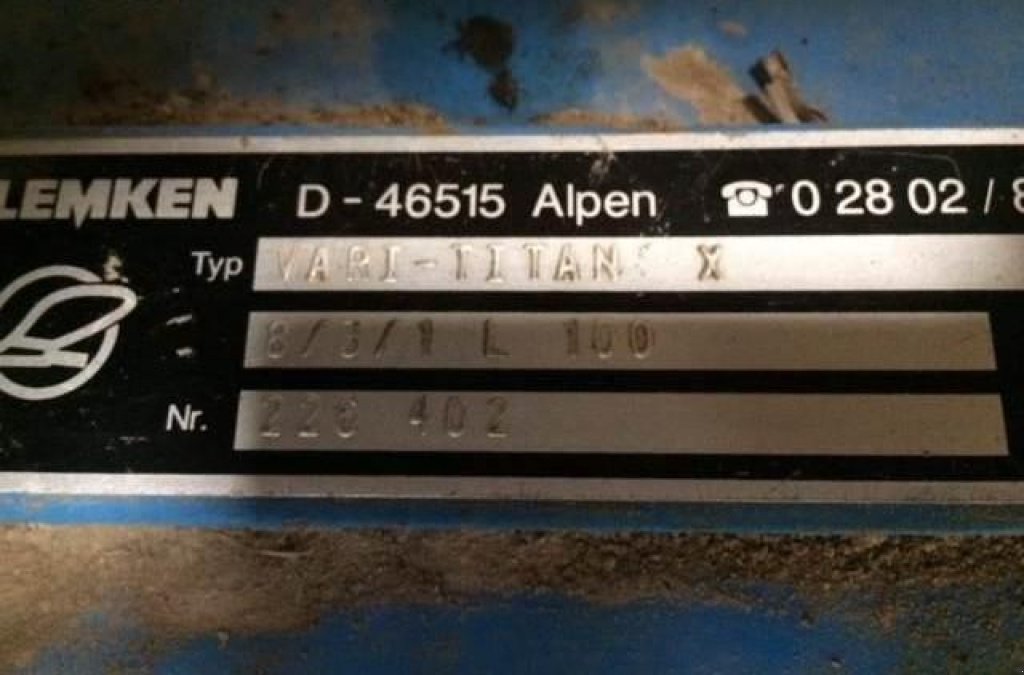 Scheibenpflug typu Lemken Vari Titan 10, Gebrauchtmaschine v Київ (Obrázek 2)