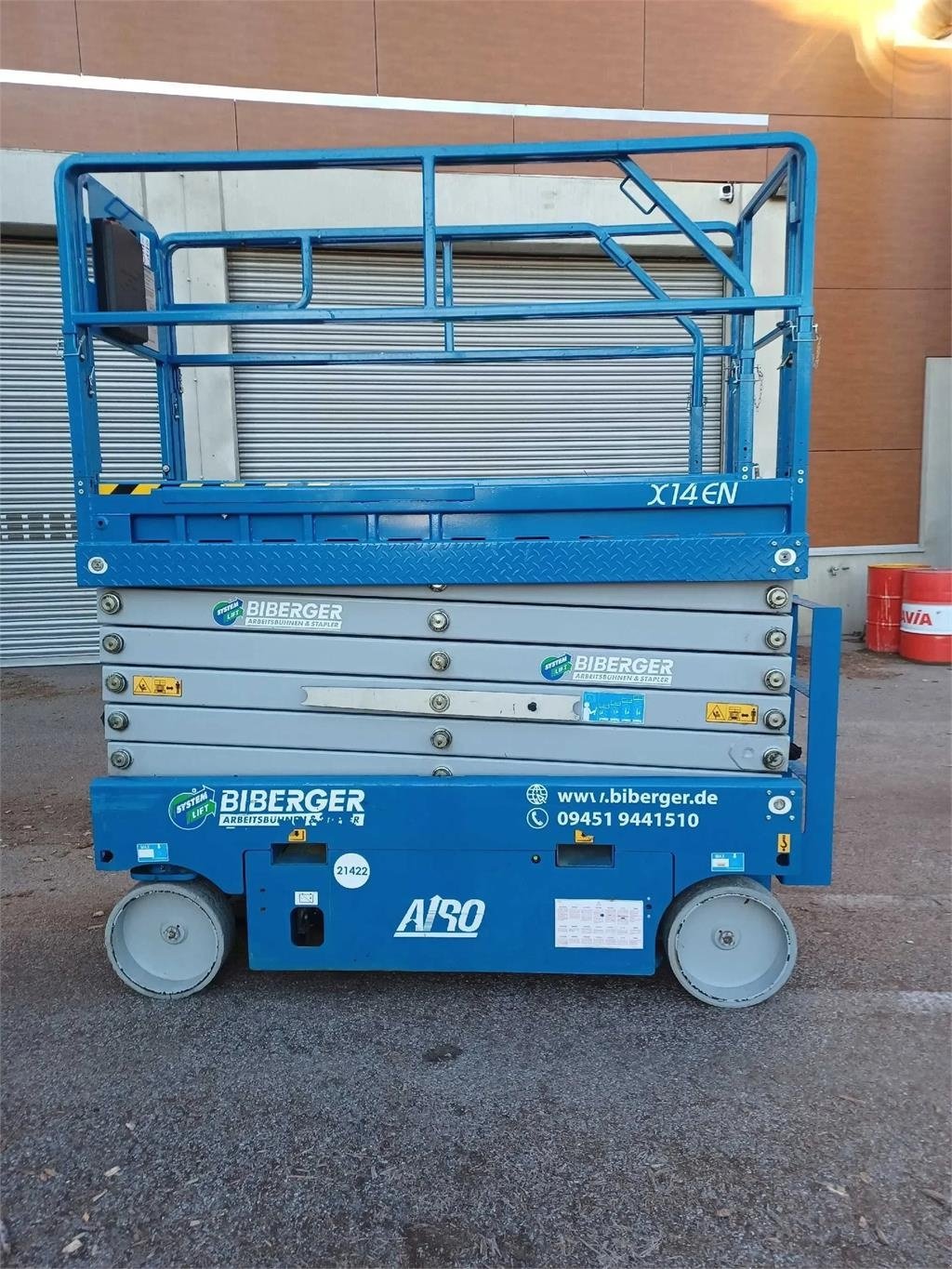 Scherenarbeitsbühne vrste aichi X14EN, Gebrauchtmaschine v Schierling (Slika 5)