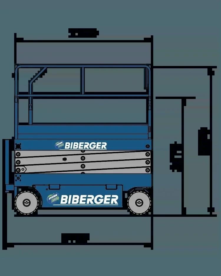 Scherenarbeitsbühne del tipo aichi X14EN, Gebrauchtmaschine en Schierling (Imagen 9)