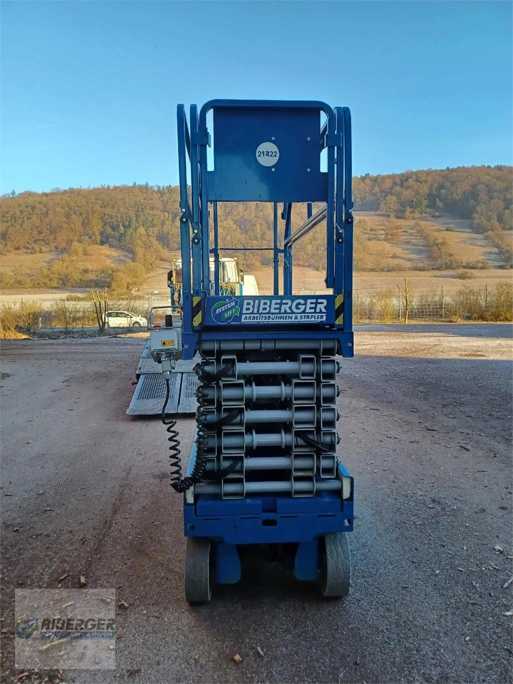 Scherenarbeitsbühne tip aichi X14EN, Gebrauchtmaschine in Schierling (Poză 3)