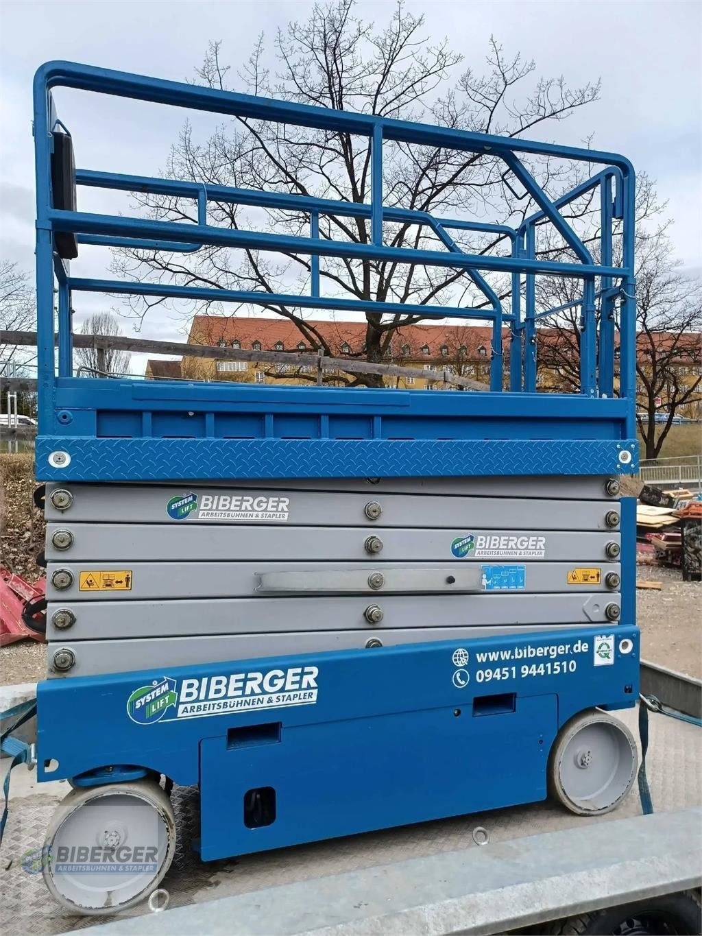 Scherenarbeitsbühne tip aichi X14EN, Gebrauchtmaschine in Schierling (Poză 2)