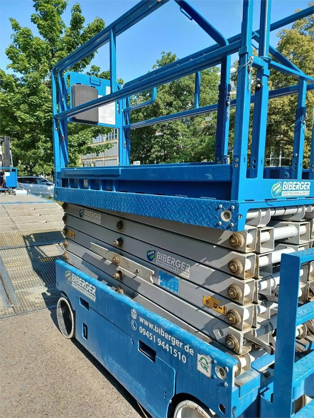 Scherenarbeitsbühne vrste aichi X14EN, Gebrauchtmaschine v Schierling (Slika 4)