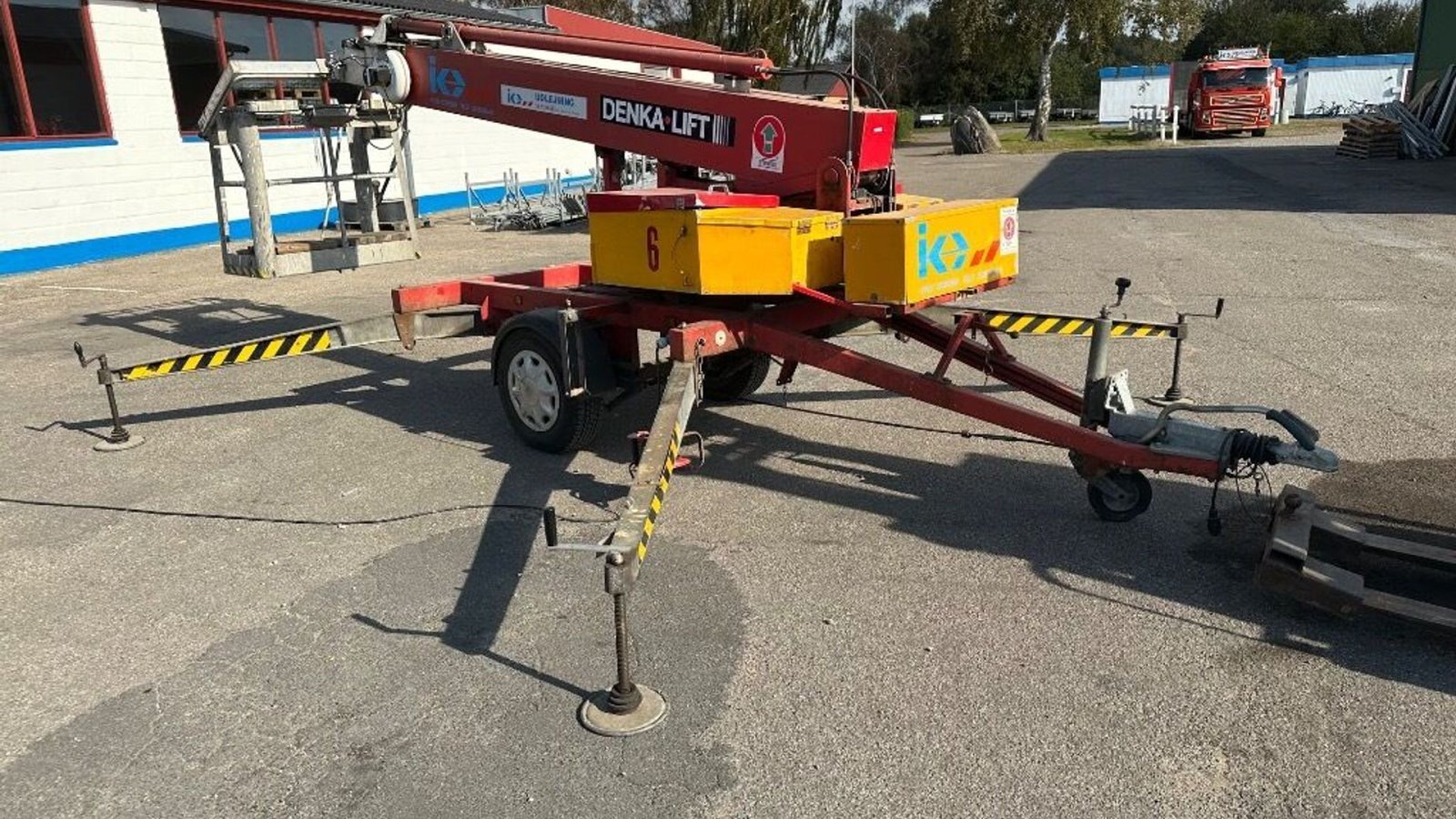 Scherenarbeitsbühne типа Denka-Lift 15 meter Trailer Mk5, Gebrauchtmaschine в Rødovre (Фотография 2)