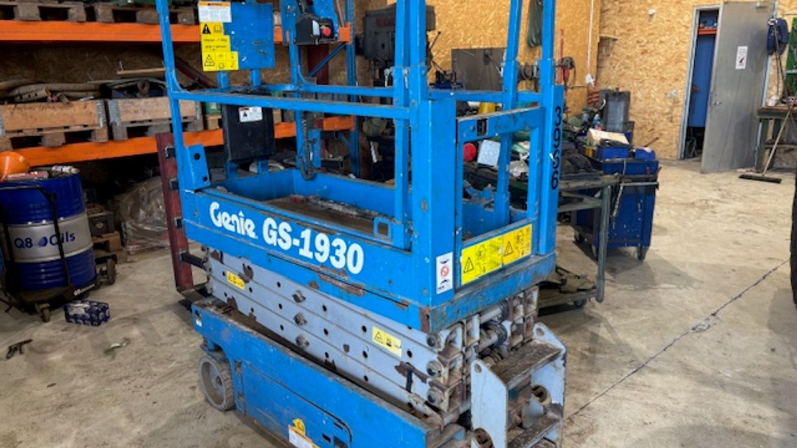 Scherenarbeitsbühne типа Genie GS-1930 7.8 M LIFT, Gebrauchtmaschine в Dronninglund (Фотография 1)