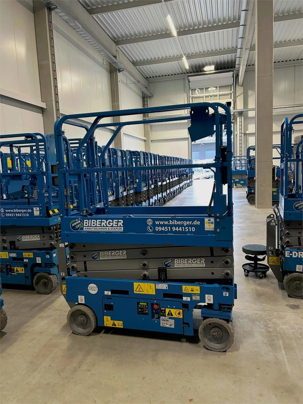 Scherenarbeitsbühne del tipo Genie GS 1932 E-Drive, Gebrauchtmaschine en Schierling (Imagen 5)