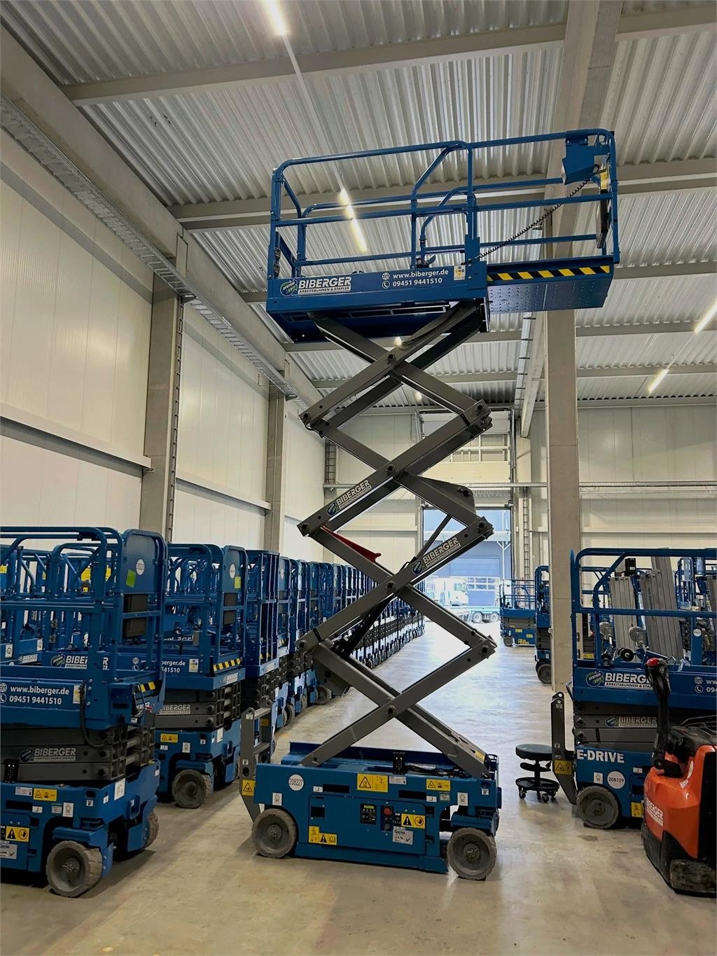 Scherenarbeitsbühne del tipo Genie GS 1932 E-Drive, Gebrauchtmaschine en Schierling (Imagen 8)