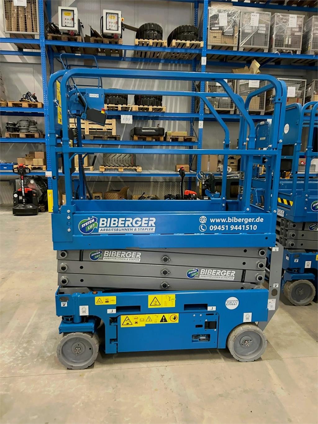 Scherenarbeitsbühne del tipo Genie GS 1932 E-Drive, Gebrauchtmaschine en Schierling (Imagen 4)