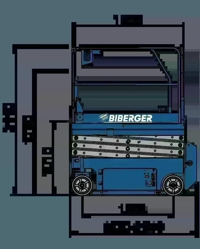 Scherenarbeitsbühne del tipo Genie GS 1932 E-Drive, Gebrauchtmaschine en Schierling (Imagen 9)
