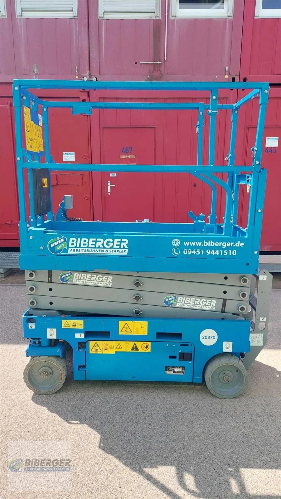 Scherenarbeitsbühne tip Genie GS 1932 E-Drive, Gebrauchtmaschine in Schierling (Poză 1)