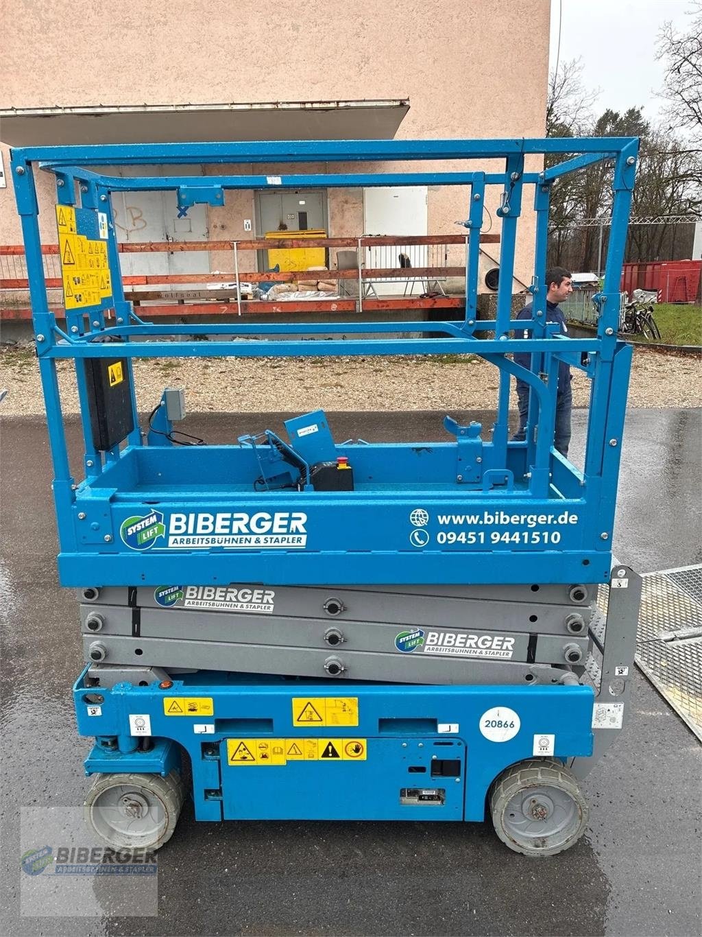 Scherenarbeitsbühne des Typs Genie GS 1932 E-Drive, Gebrauchtmaschine in Schierling (Bild 4)