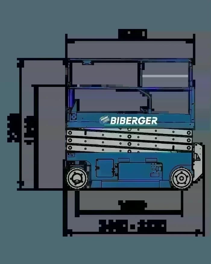 Scherenarbeitsbühne tipa Genie GS 2632, Gebrauchtmaschine u Schierling (Slika 6)