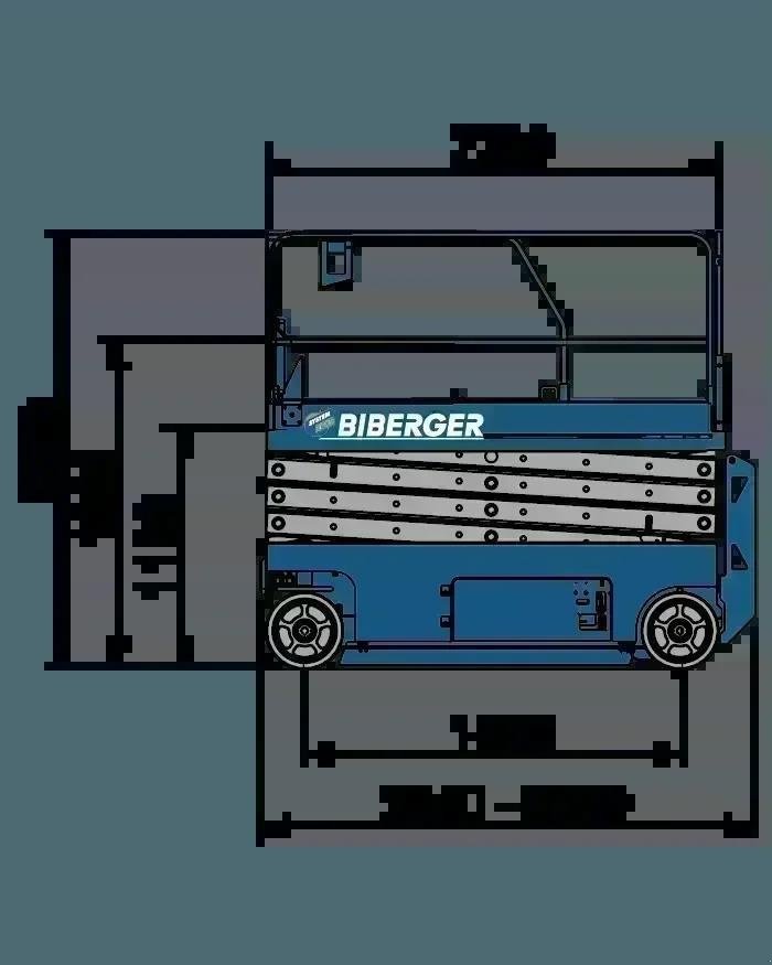 Scherenarbeitsbühne vrste Genie GS 2646, Gebrauchtmaschine v Schierling (Slika 9)