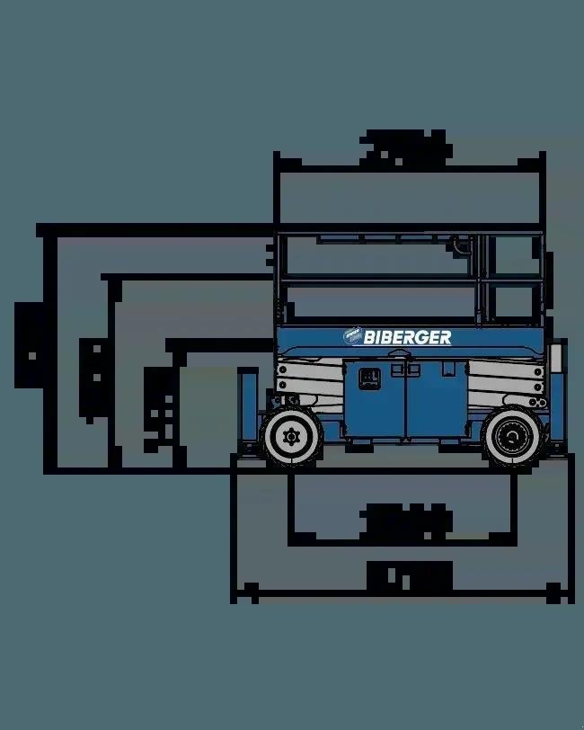 Scherenarbeitsbühne типа Genie GS 2669 BE, Gebrauchtmaschine в Schierling (Фотография 6)