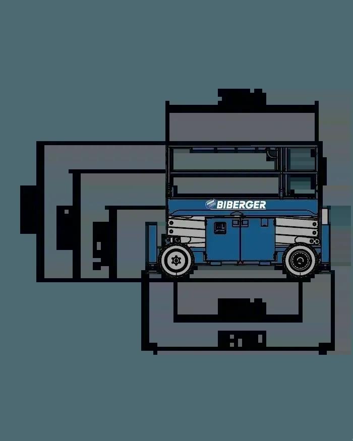 Scherenarbeitsbühne vrste Genie GS 2669 RT, Gebrauchtmaschine v Schierling (Slika 7)
