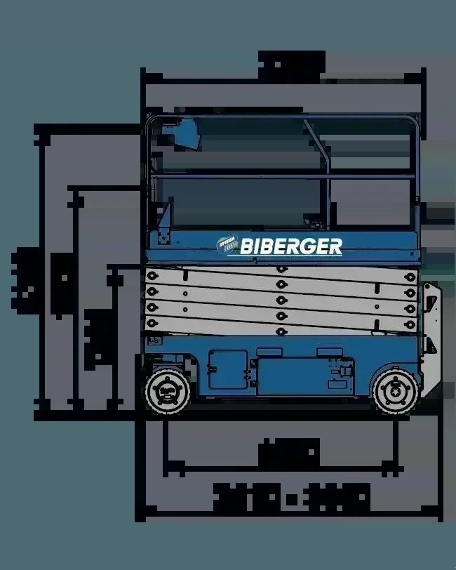 Scherenarbeitsbühne del tipo Genie GS 3246, Gebrauchtmaschine en Schierling (Imagen 9)