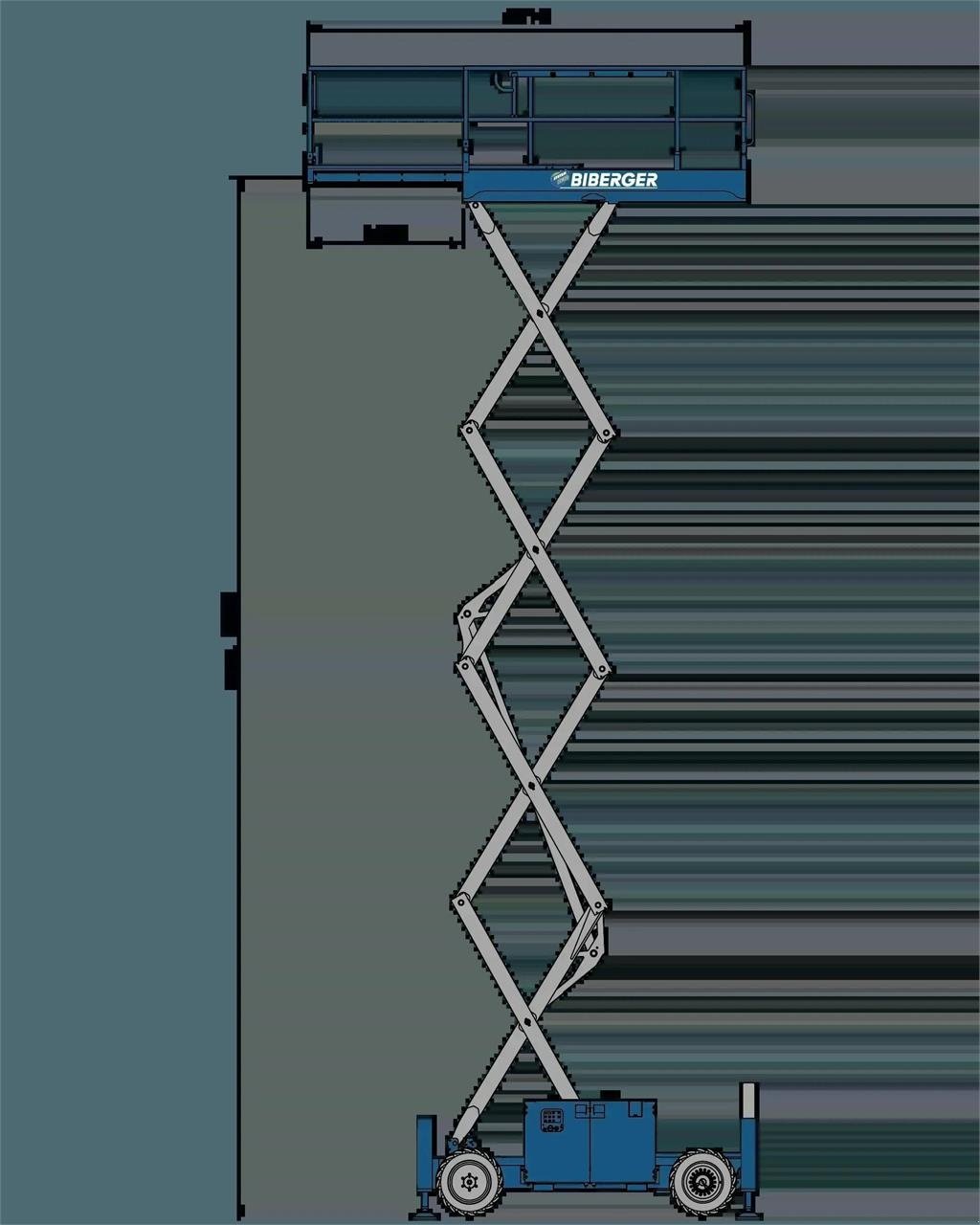Scherenarbeitsbühne tip Genie GS 3369 RT, Gebrauchtmaschine in Schierling (Poză 8)