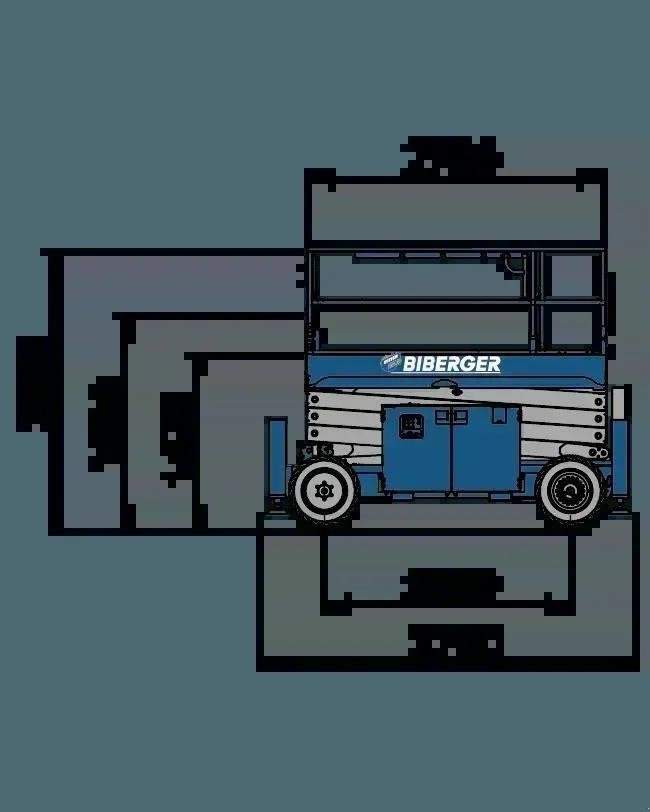 Scherenarbeitsbühne vrste Genie GS 3369 RT, Gebrauchtmaschine v Schierling (Slika 7)