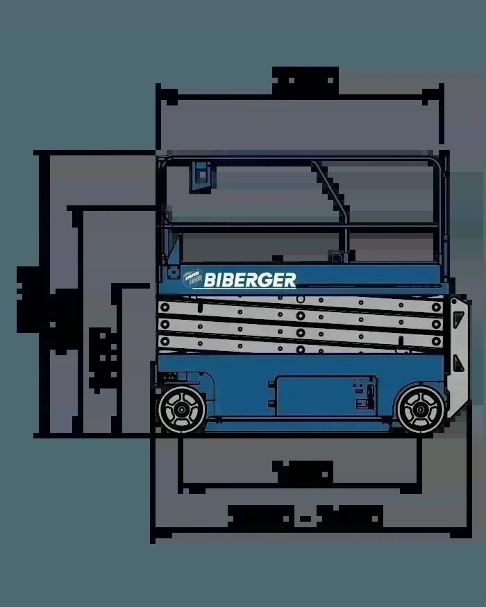 Scherenarbeitsbühne типа Genie GS 4047, Gebrauchtmaschine в Schierling (Фотография 7)