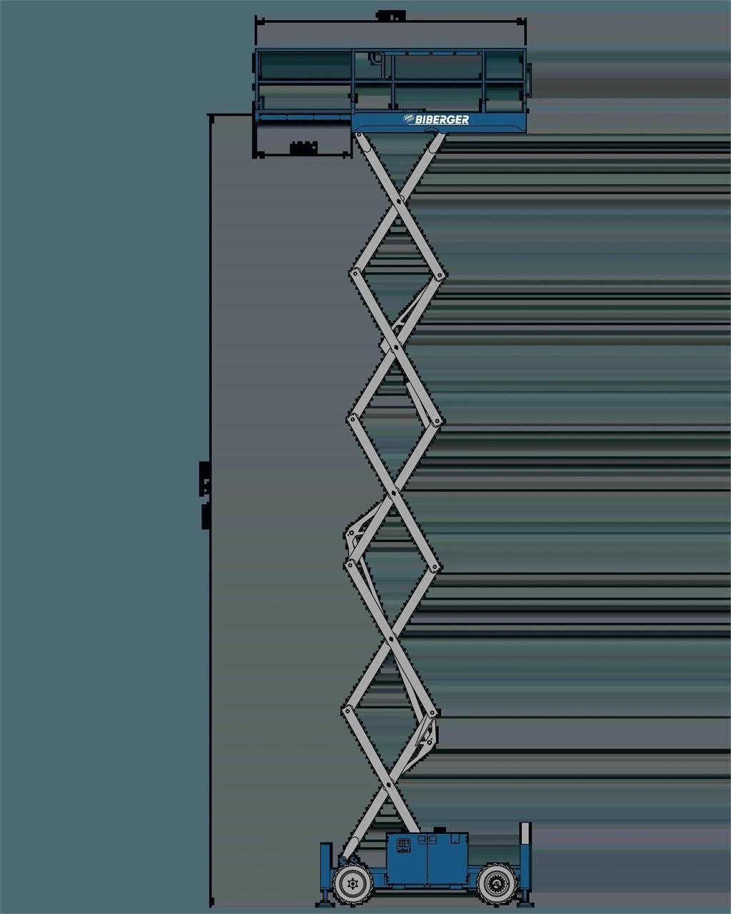 Scherenarbeitsbühne a típus Genie GS 4069 BE, Gebrauchtmaschine ekkor: Schierling (Kép 8)