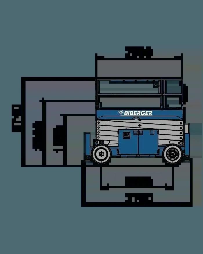 Scherenarbeitsbühne a típus Genie GS 4069 BE, Gebrauchtmaschine ekkor: Schierling (Kép 7)