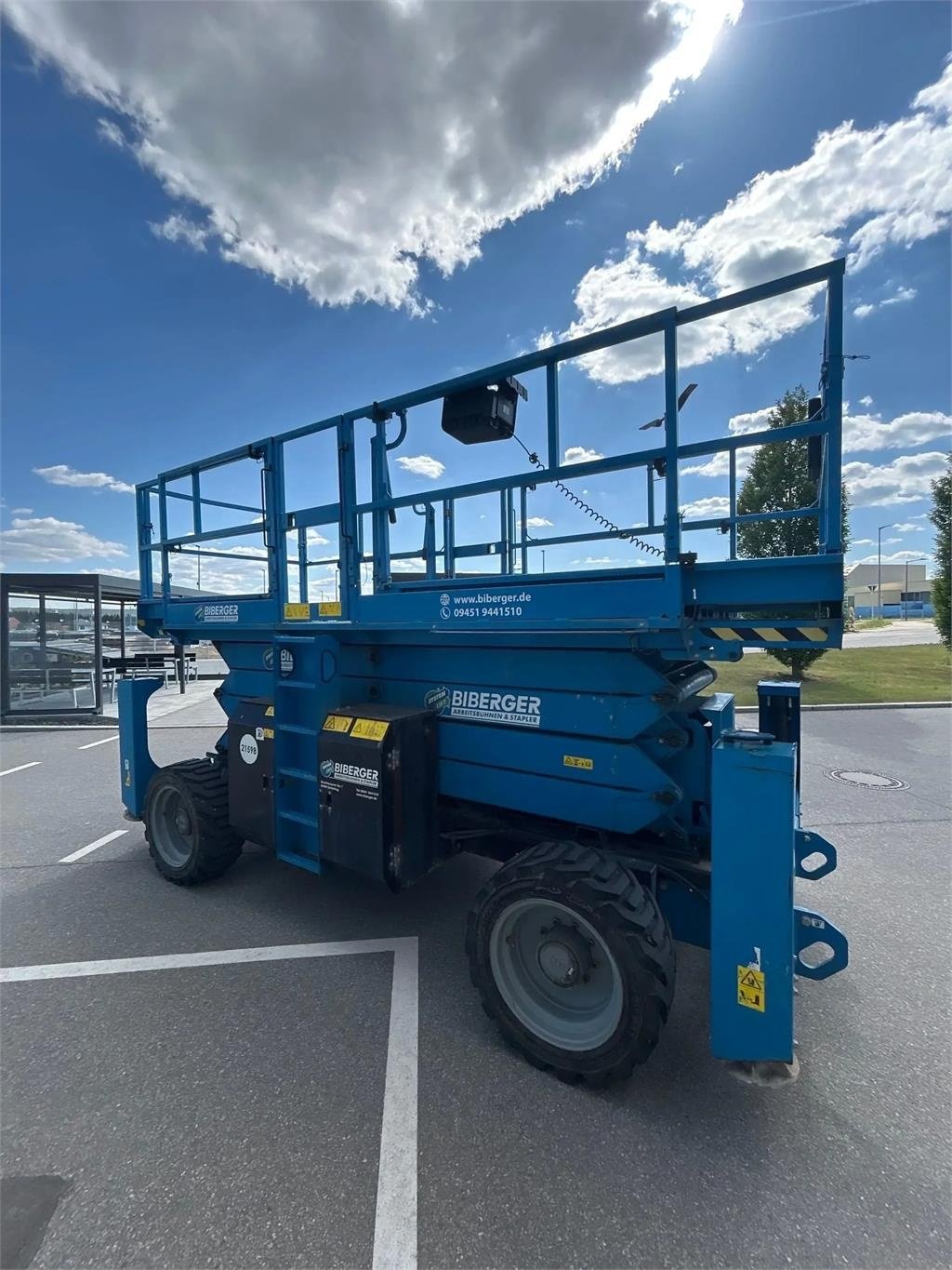 Scherenarbeitsbühne tipa Genie GS 4390 RT, Gebrauchtmaschine u Schierling (Slika 3)