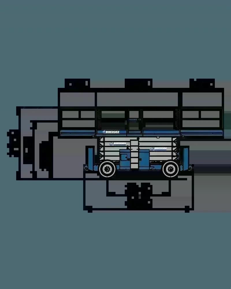 Scherenarbeitsbühne typu Genie GS 5390 RT, Gebrauchtmaschine w Schierling (Zdjęcie 8)