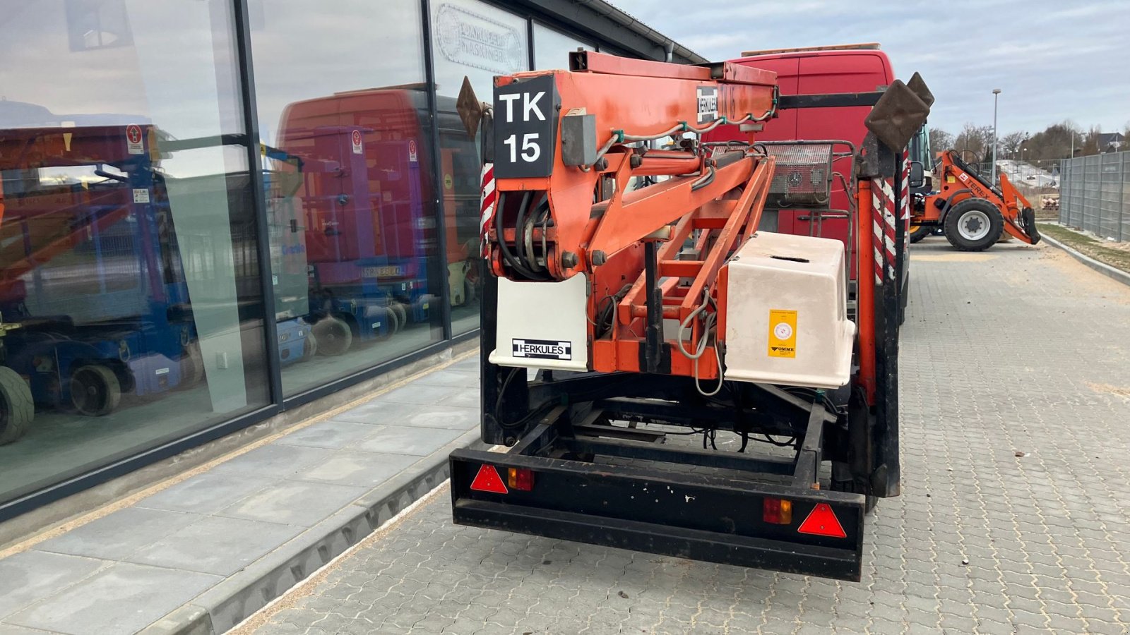 Scherenarbeitsbühne типа Herkules TK 15 Trailerlift, Gebrauchtmaschine в Horsens (Фотография 3)