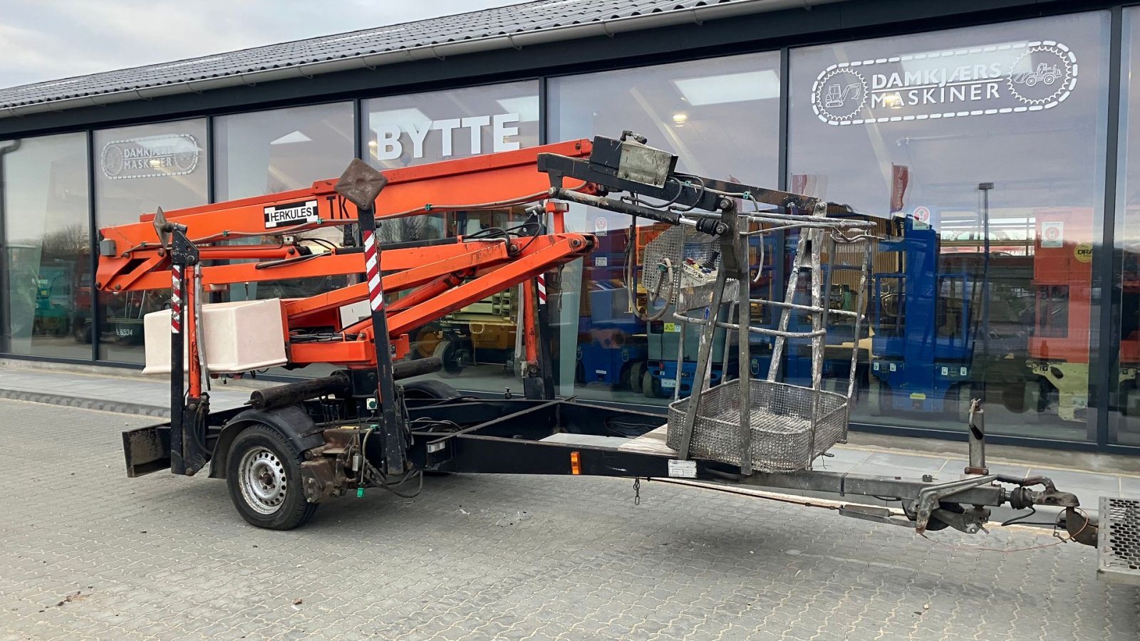 Scherenarbeitsbühne типа Herkules TK 15 Trailerlift, Gebrauchtmaschine в Horsens (Фотография 1)