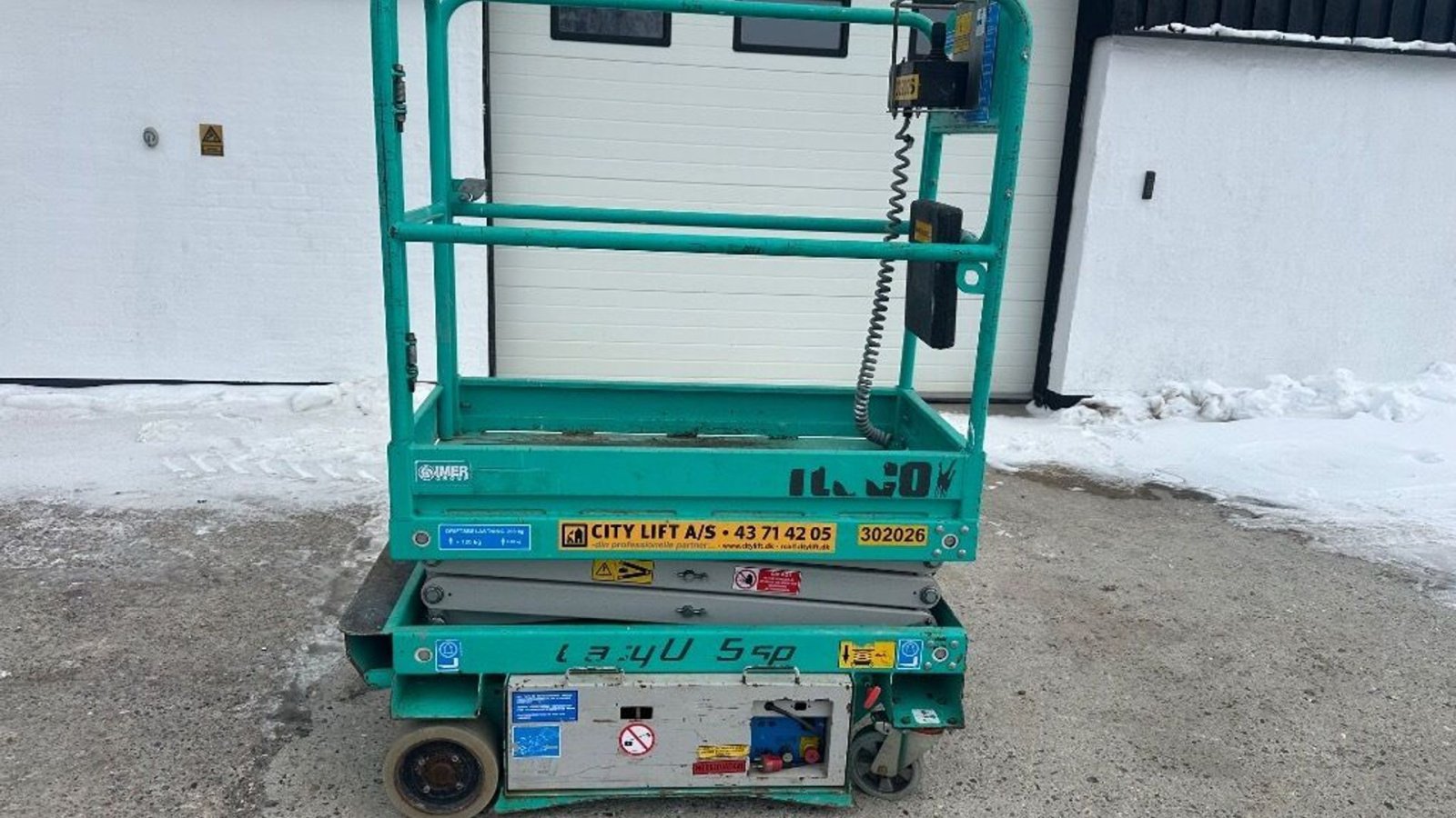 Scherenarbeitsbühne от тип Iteco Easy up5S, Gebrauchtmaschine в Rødovre (Снимка 1)