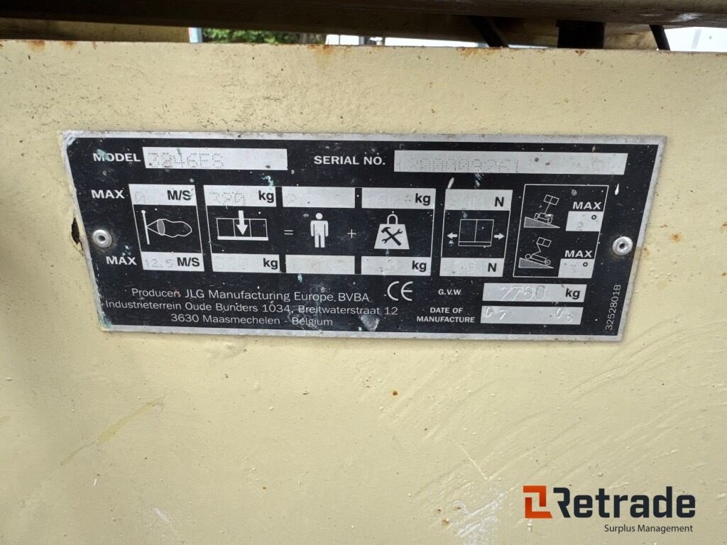 Scherenarbeitsbühne του τύπου JLG 3246ES 12m. Saxelift, Gebrauchtmaschine σε Rødovre (Φωτογραφία 5)