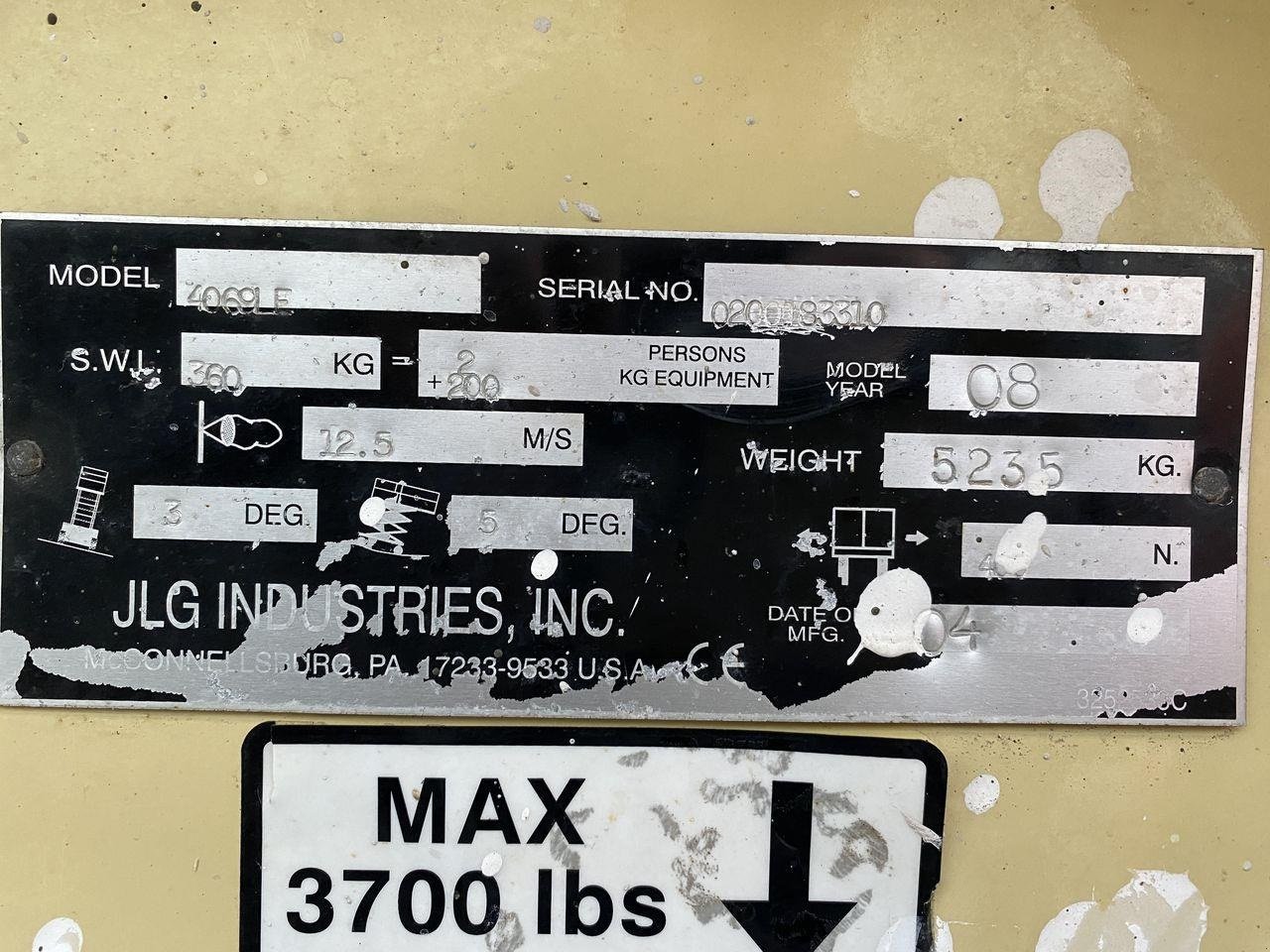 Scherenarbeitsbühne des Typs JLG 4069, Gebrauchtmaschine in Skive (Bild 12)