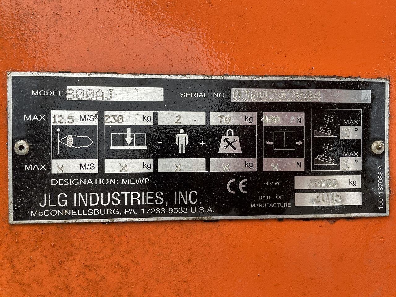 Scherenarbeitsbühne του τύπου JLG 800AJ, Gebrauchtmaschine σε Skive (Φωτογραφία 11)