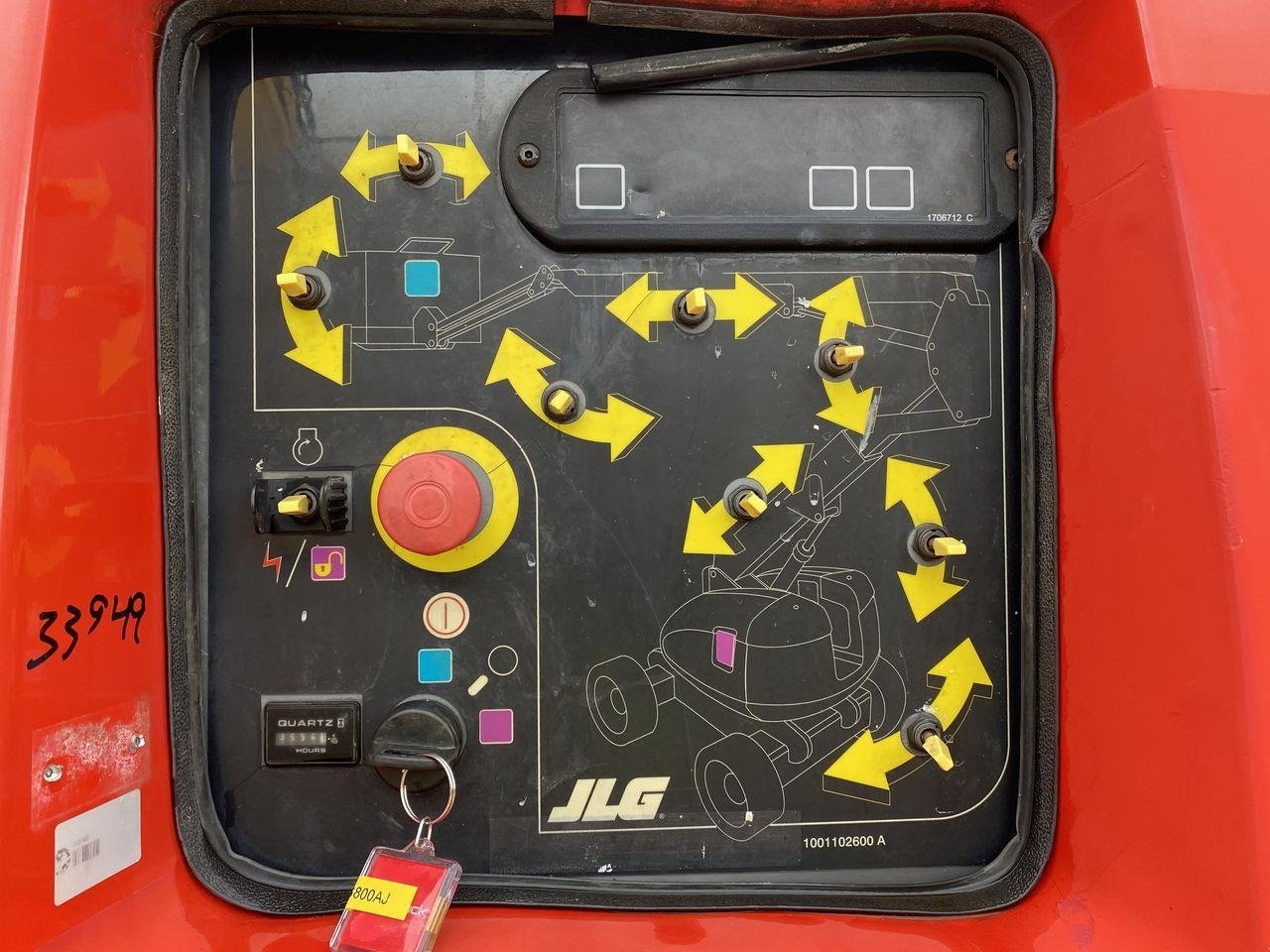 Scherenarbeitsbühne типа JLG 800AJ, Gebrauchtmaschine в Skive (Фотография 10)