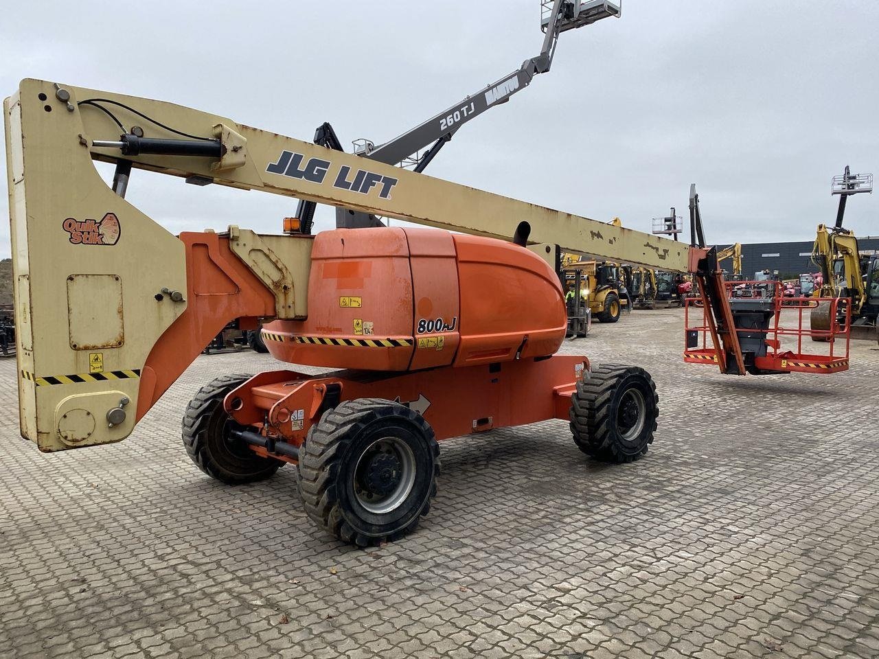 Scherenarbeitsbühne des Typs JLG 800AJ, Gebrauchtmaschine in Skive (Bild 4)