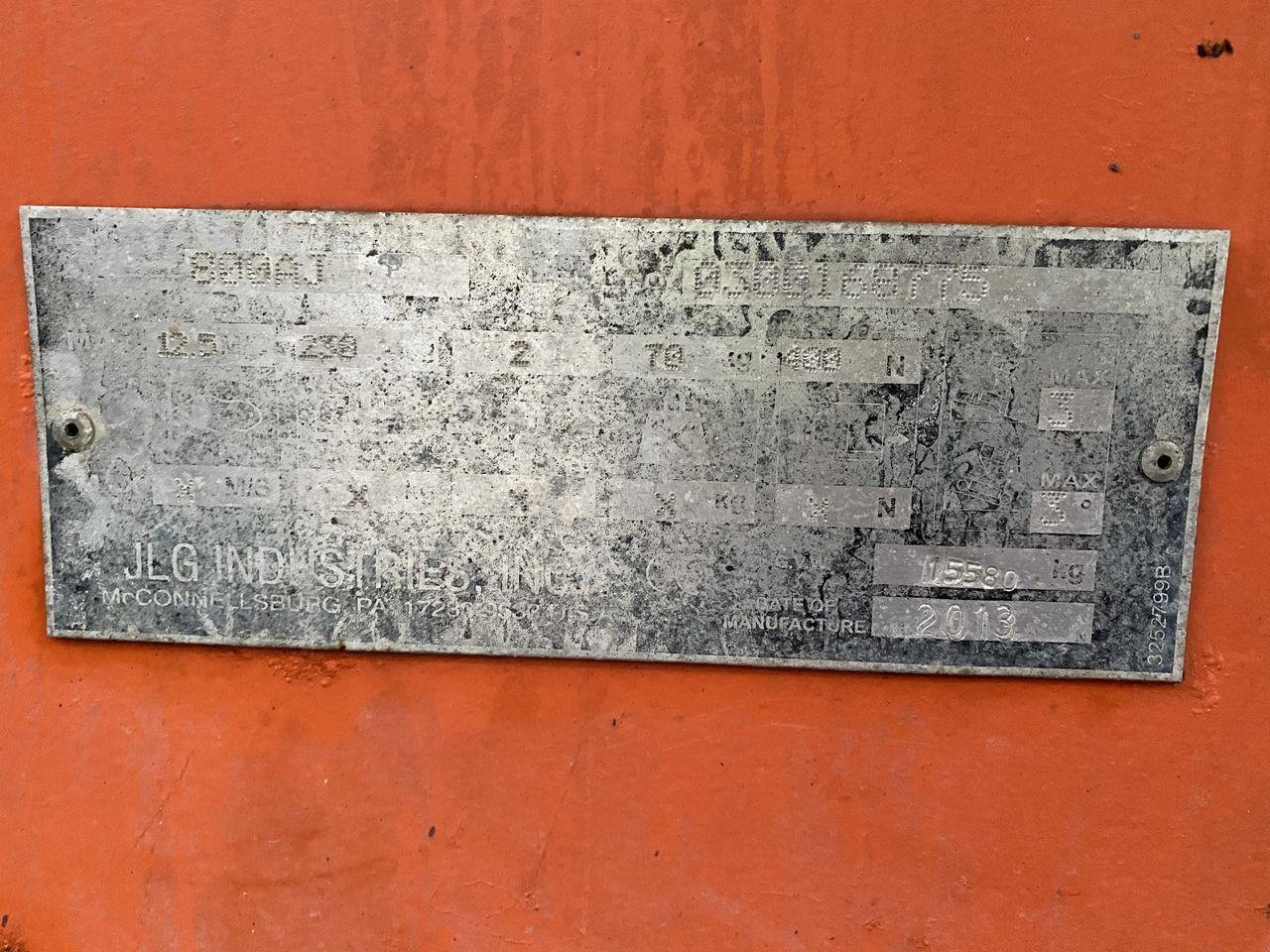 Scherenarbeitsbühne des Typs JLG 800AJ, Gebrauchtmaschine in Skive (Bild 11)