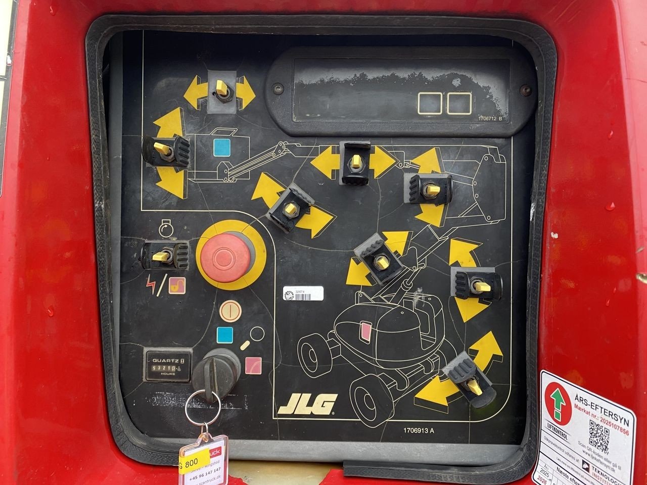 Scherenarbeitsbühne Türe ait JLG 800AJ, Gebrauchtmaschine içinde Skive (resim 10)