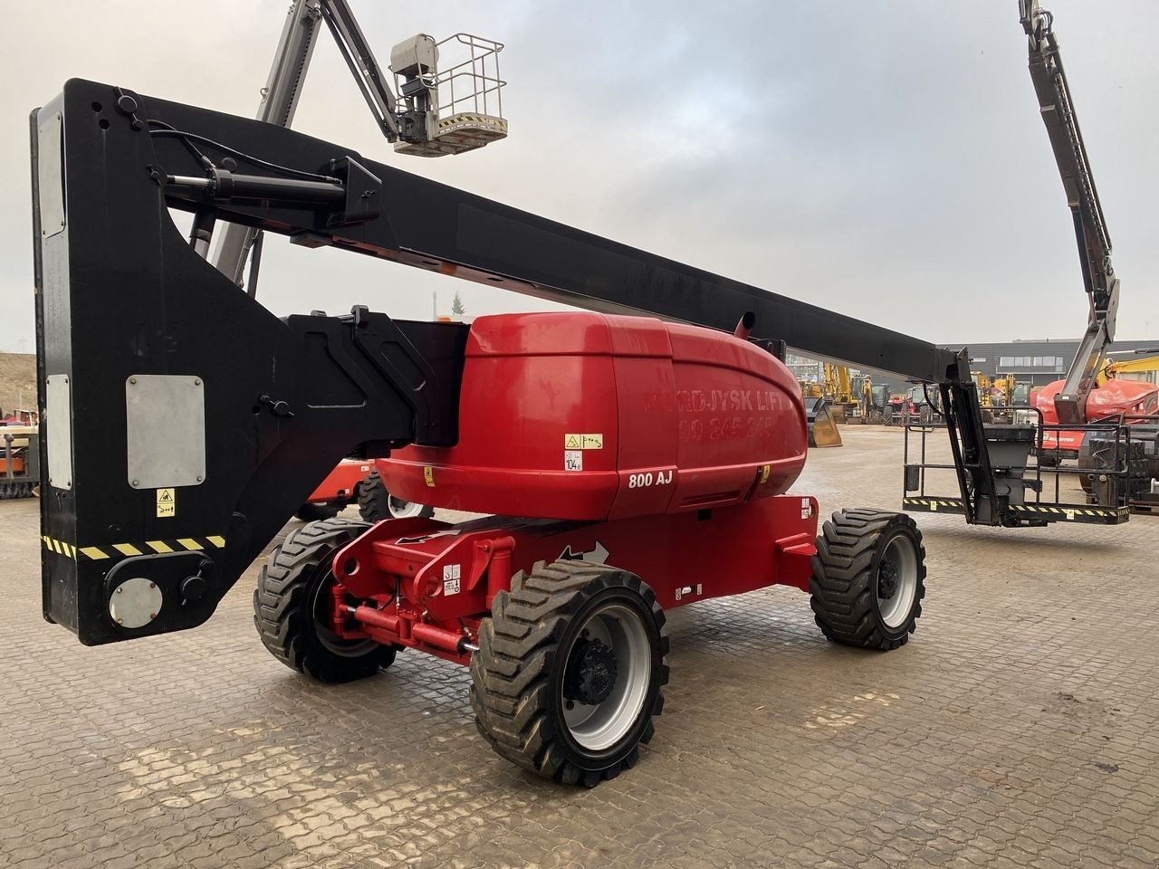 Scherenarbeitsbühne Türe ait JLG 800AJ, Gebrauchtmaschine içinde Skive (resim 4)