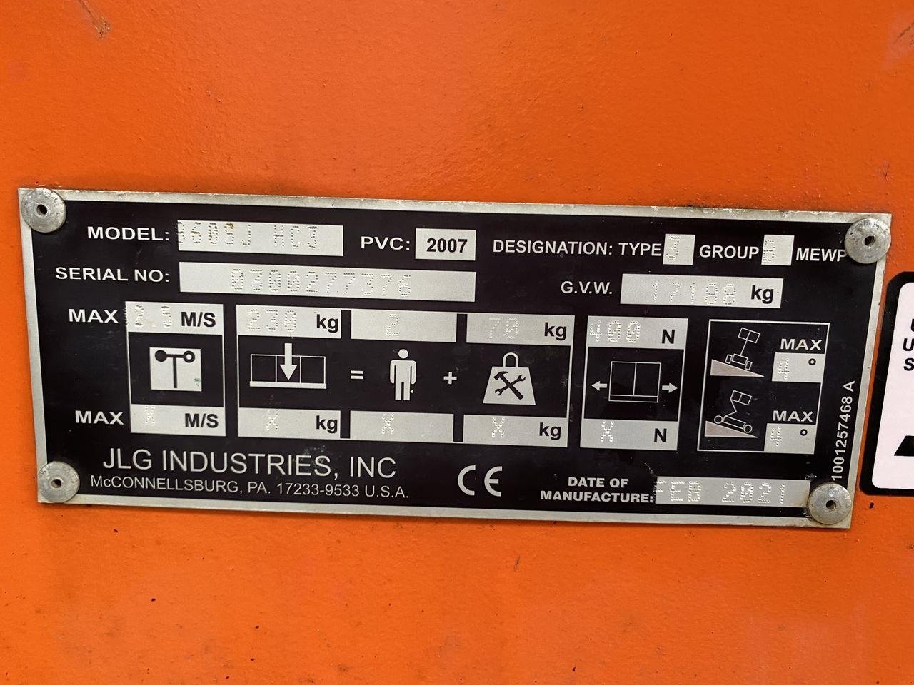 Scherenarbeitsbühne typu JLG 860HC 3, Gebrauchtmaschine v Skive (Obrázek 10)
