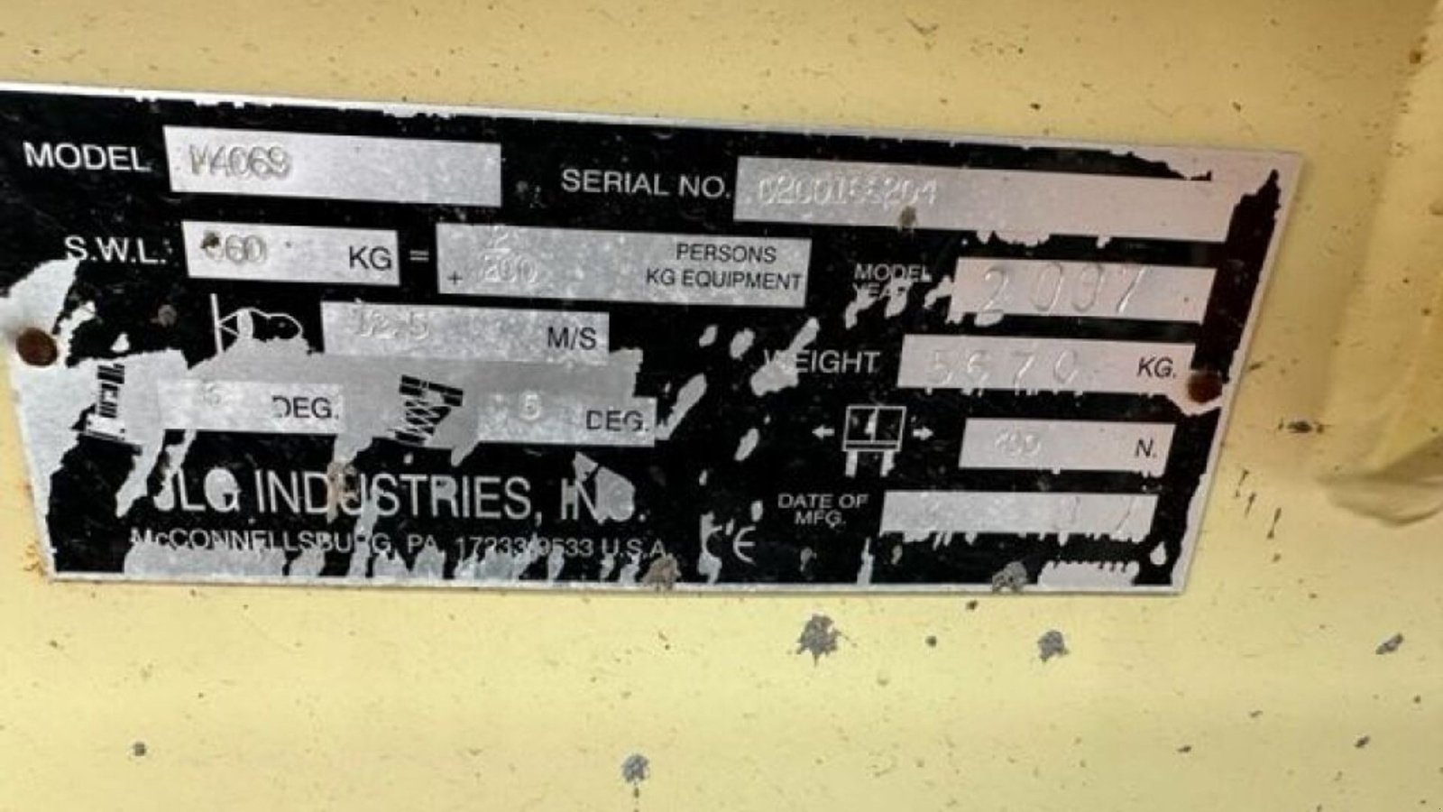 Scherenarbeitsbühne του τύπου JLG M4069, Gebrauchtmaschine σε Rødovre (Φωτογραφία 5)