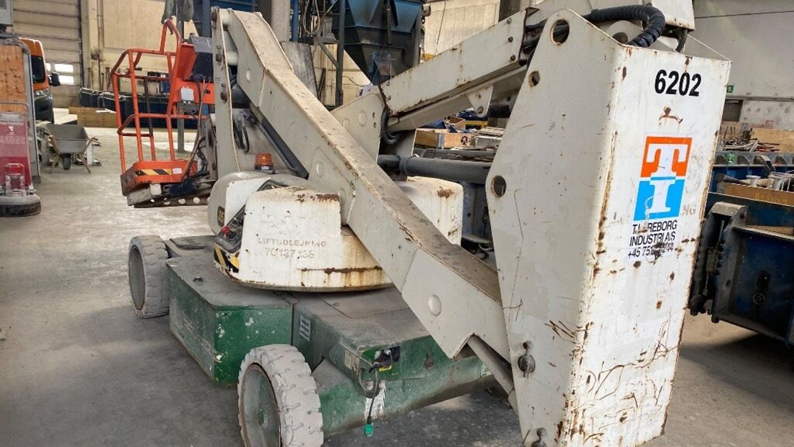 Scherenarbeitsbühne des Typs JLG N35E, Gebrauchtmaschine in Rødovre (Bild 4)